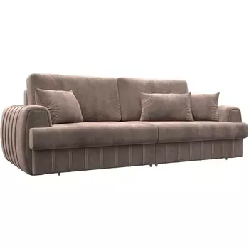 Диван прямой Лига-057 НПБ Лига Диванов (Велюр) арт.129217