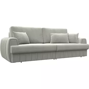 Диван прямой Лига-057 НПБ Лига Диванов (Велюр) арт.129216