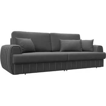 Диван прямой Лига-057 НПБ Лига Диванов (Замша) арт.129227