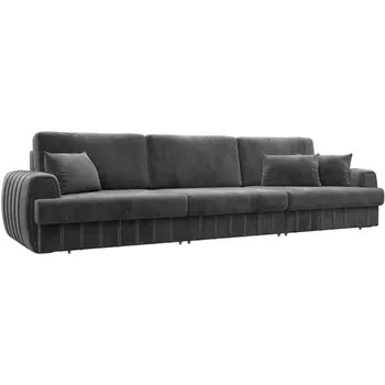 Диван прямой Лига-057 НПБ Лонг Лига Диванов (Велюр) арт.129248