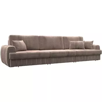 Диван прямой Лига-057 НПБ Лонг Лига Диванов (Велюр) арт.129246