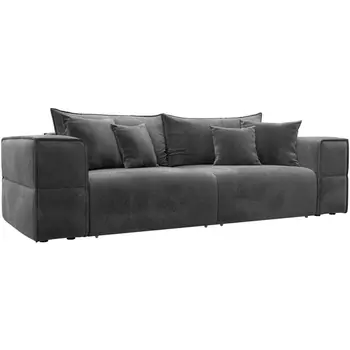 Диван прямой Лига-058 НПБ Лига Диванов (Велюр) арт.129382