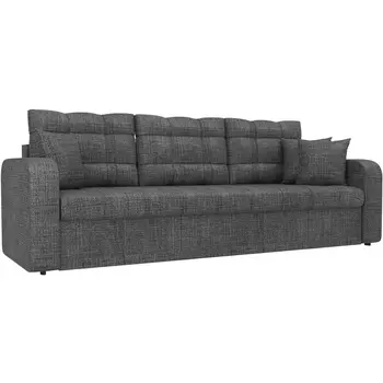 Диван прямой Ливерпуль (рогожка серая) Лига Диванов 31461