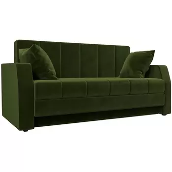 Диван прямой Малютка (микровельвет зеленый) Лига Диванов 27897