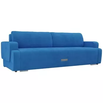 Диван прямой Ника (велюр голубой) Лига Диванов 105424