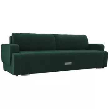 Диван прямой Ника (велюр зеленый) Лига Диванов 105425