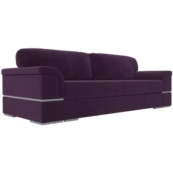 Диван прямой Порту (велюр фиолетовый) Лига Диванов 116191