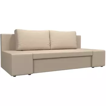 Диван прямой Сан Марко (экокожа бежевая) Лига Диванов 114027