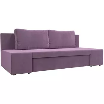 Диван прямой Сан Марко (вмикровельвет сиреневый) Лига Диванов 114021