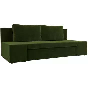 Диван прямой Сан Марко (вмикровельвет зеленый) Лига Диванов 114018