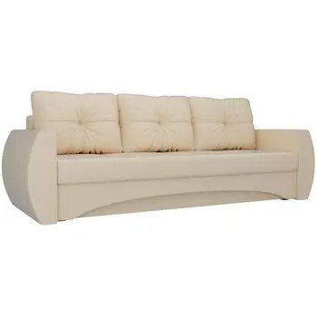 Диван прямой Сатурн (экокожа бежевая) Лига Диванов 27878