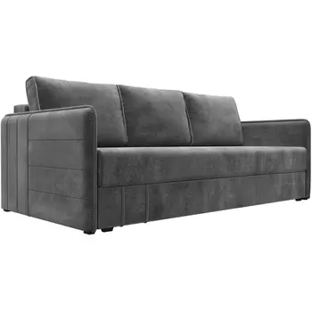 Диван прямой Слим НПБ Лига Диванов (Велюр) арт.127118