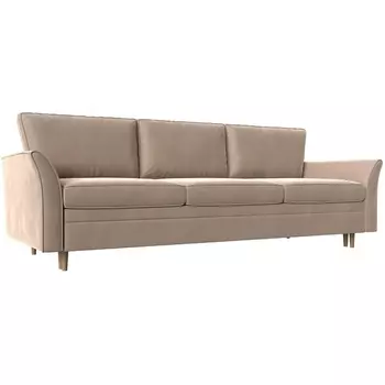 Диван прямой София (велюр бежевый) Лига Диванов 106276