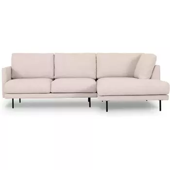 Диван Ricadi угловой ОГОГО (арт.727513), (Рогожка,Ткань/Бежевый) ОГОГО Обстановочка!