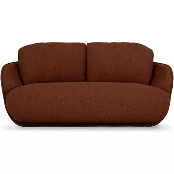 Диван Riolo ОГОГО (арт.762525), (Рогожка,Букле,Ткань/Терракотовый) ОГОГО Обстановочка!