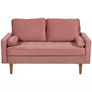 Диван двухместный пыльно-розовый Bradex Home Scott FR 0473