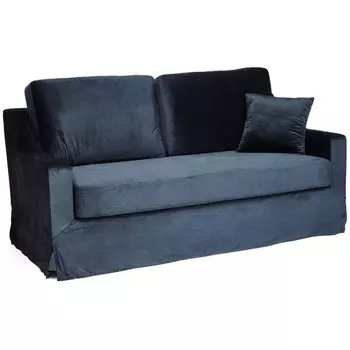 Диван Secret de Maison OSLO (mod. 5380-40C) темно-синий (дерево береза, ткань: вельвет) (Tetchair)