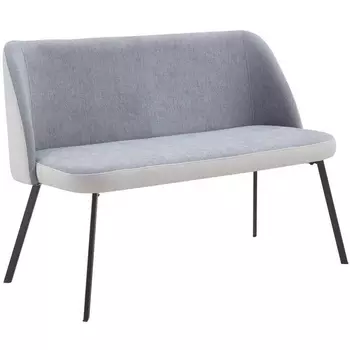 Диван-скамья серая Bradex Home Praga FR 0375