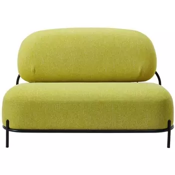 Диван 06-02 (2-х местный) желтый A652-21 ESF