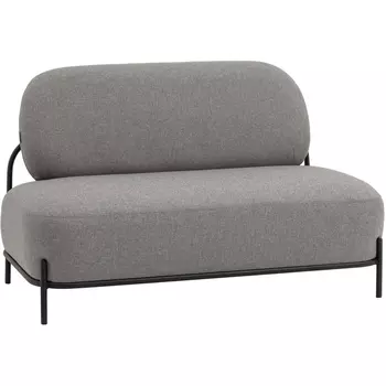 Диван Stool Group Стоун рогожка серый УТ000036924