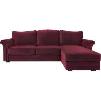 Диван Sydney бордовый ОГОГО (арт.329504), (Ткань/Бордовый) ОГОГО Обстановочка!