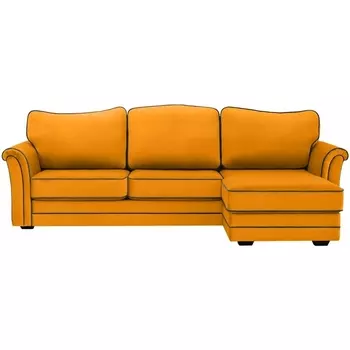 Диван Sydney угловой правый ОГОГО (арт.343249), (Ткань/Желтый) ОГОГО Обстановочка!