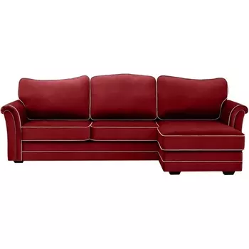 Диван Sydney угловой правый ОГОГО (арт.343254), (Ткань/Бордовый) ОГОГО Обстановочка!