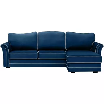 Диван Sydney угловой правый ОГОГО (арт.343256), (Ткань/Синий) ОГОГО Обстановочка!