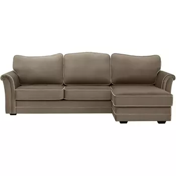 Диван Sydney угловой правый ОГОГО (арт.343261), (Ткань/Коричневый) ОГОГО Обстановочка!