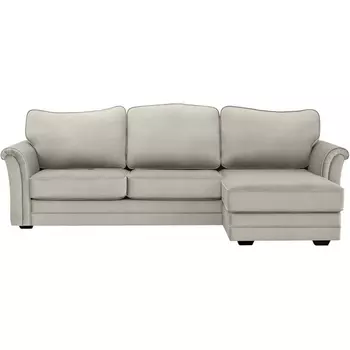 Диван Sydney угловой правый ОГОГО (арт.343262), (Ткань/Белый) ОГОГО Обстановочка!