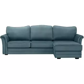 Диван Sydney угловой правый ОГОГО (арт.343591), (Ткань/Бирюзовый) ОГОГО Обстановочка!