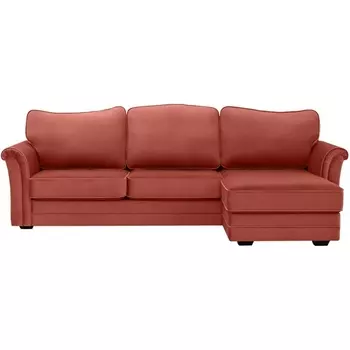 Диван Sydney угловой правый ОГОГО (арт.343598), (Ткань/Красный) ОГОГО Обстановочка!