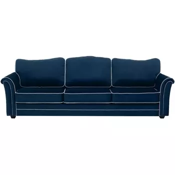 Диван трехместный Sydney ОГОГО (арт.340431), (Ткань/Синий) ОГОГО Обстановочка!