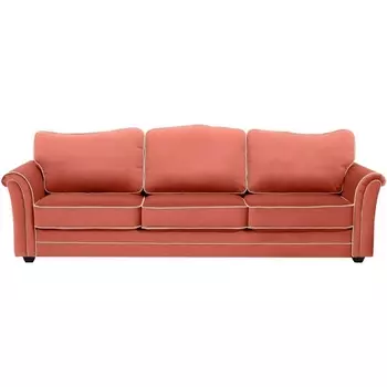 Диван трехместный Sydney ОГОГО (арт.340436), (Ткань/Розовый) ОГОГО Обстановочка!