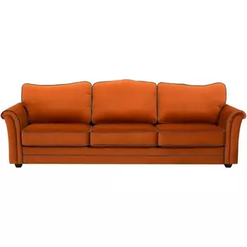 Диван трехместный Sydney ОГОГО (арт.340446), (Ткань/Оранжевый) ОГОГО Обстановочка!