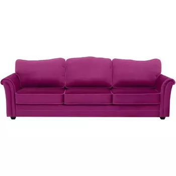 Диван трехместный Sydney ОГОГО (арт.343577), (Ткань/Фиолетовый) ОГОГО Обстановочка!