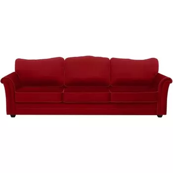 Диван трехместный Sydney ОГОГО (арт.343601), (Ткань/Красный) ОГОГО Обстановочка!