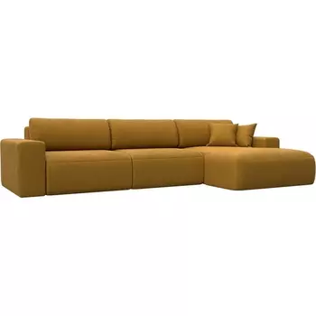 Диван угловой Лига-036 НПБ Классик Лонг правый угол Лига Диванов (Велюр) арт.127784