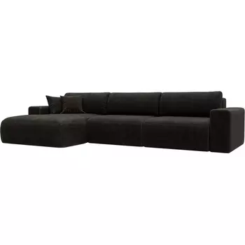 Диван угловой Лига-036 НПБ Классик Лонг левый угол Лига Диванов (Велюр) арт.127788L