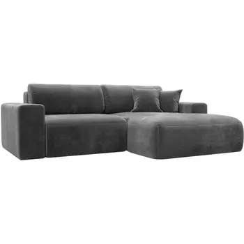 Диван угловой Лига-036 НПБ Классик правый угол Лига Диванов (Велюр) арт.127737