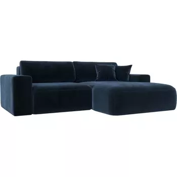 Диван угловой Лига-036 НПБ Классик правый угол Лига Диванов (Велюр) арт.127736