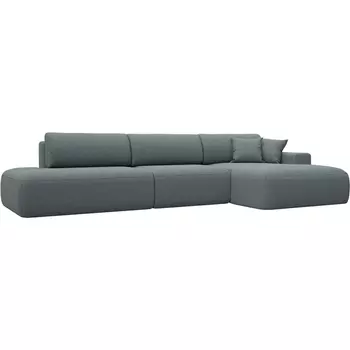 Диван угловой Лига-036 НПБ Модерн Лонг правый угол Лига Диванов (Рогожка) арт.124696