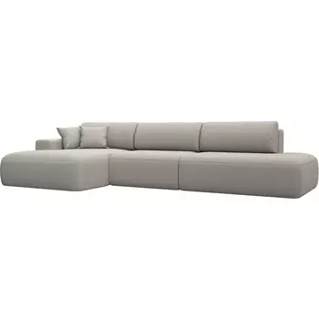 Диван угловой Лига-036 НПБ Модерн Лонг левый угол Лига Диванов (Рогожка) арт.125470L