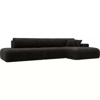 Диван угловой Лига-036 НПБ Модерн Лонг правый угол Лига Диванов (Велюр) арт.127748