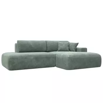 Диван угловой Лига-036 НПБ Модерн правый угол Лига Диванов (Велюр) арт.127766