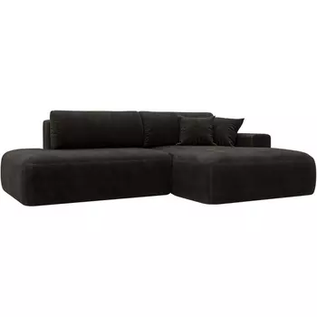 Диван угловой Лига-036 НПБ Модерн правый угол Лига Диванов (Велюр) арт.127768