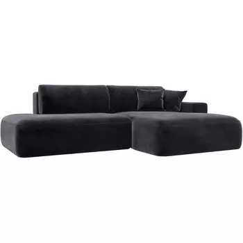 Диван угловой Лига-036 НПБ Модерн правый угол Лига Диванов (Велюр) арт.127783