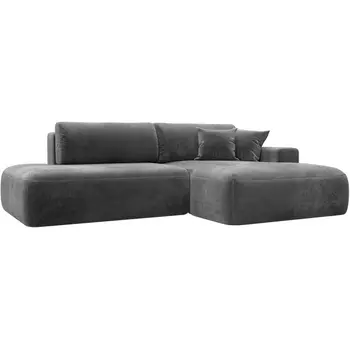 Диван угловой Лига-036 НПБ Модерн правый угол Лига Диванов (Велюр) арт.127777