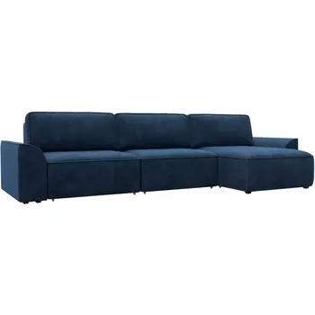 Диван угловой Лига-048 НПБ лонг Лига Диванов (Велюр) арт.128492