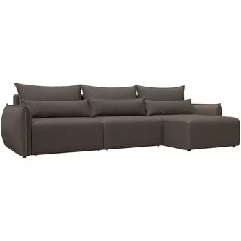 Диван угловой Лига-051 НПБ Лонг угол универсальный Лига Диванов (Велюр) арт.128670